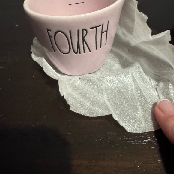 Rae Dunn Artisan Collection Pink Heart Cutout Measuring Cup Set - Picture 2 of 4